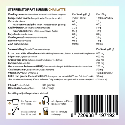Stardust Fatburner Chai Latte